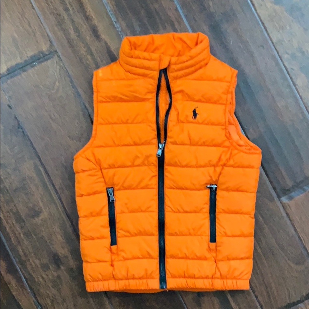 Toddler Polo puffy vest